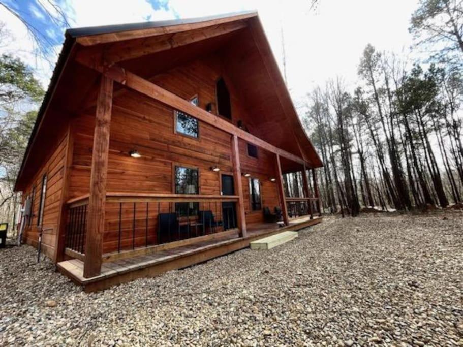 The Secluded Reset Button Cabin Брокен-Боу Экстерьер фото