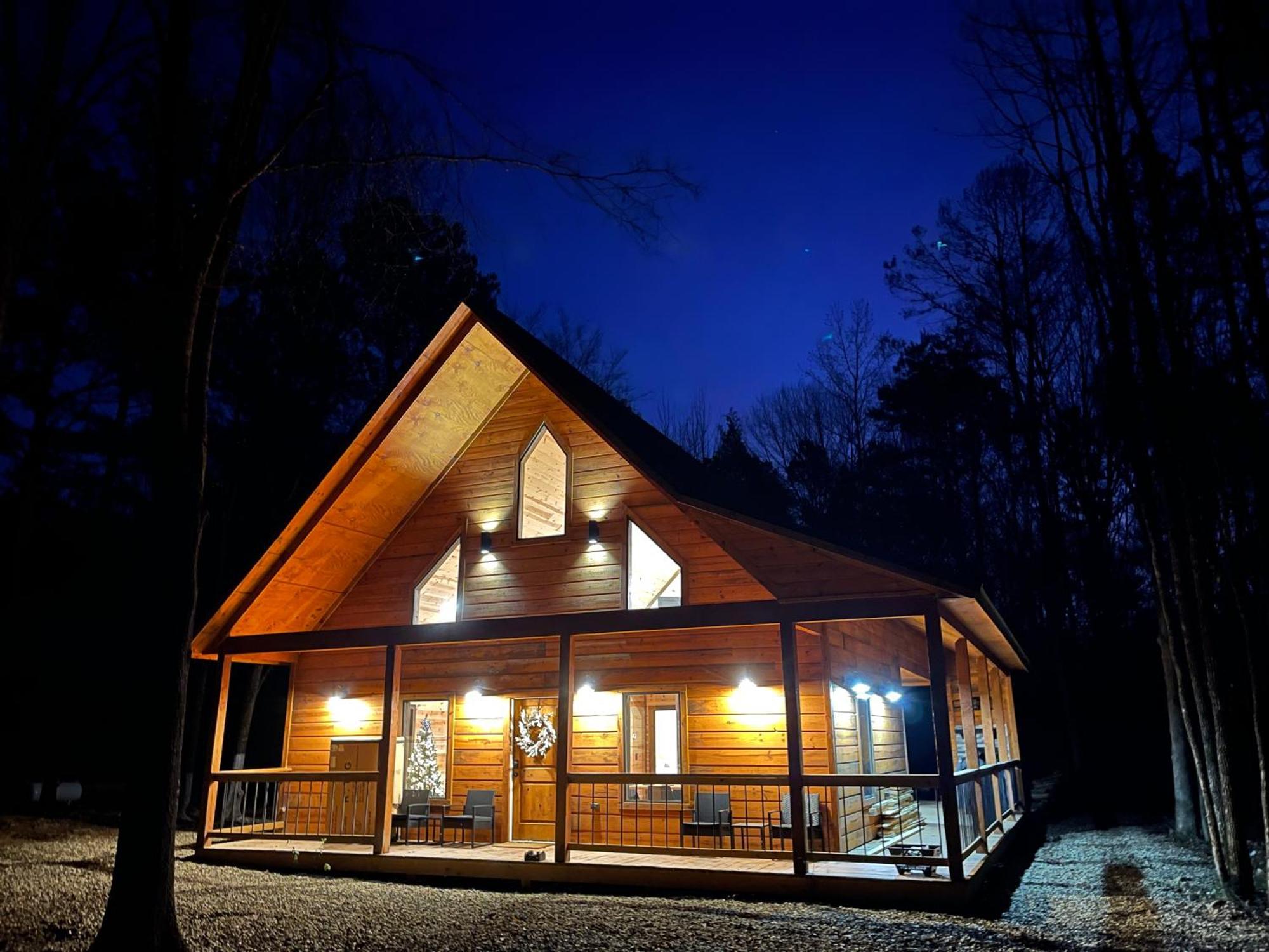 The Secluded Reset Button Cabin Брокен-Боу Экстерьер фото